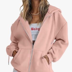 Women’s Pink Hoodie Jacket
